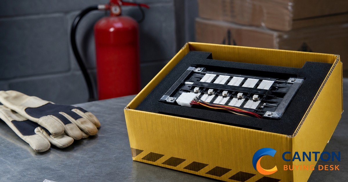 Lithiumbatterie-Versand aus China: UN38.3, MSDS und Gefahrgut-Compliance — Artikelcover