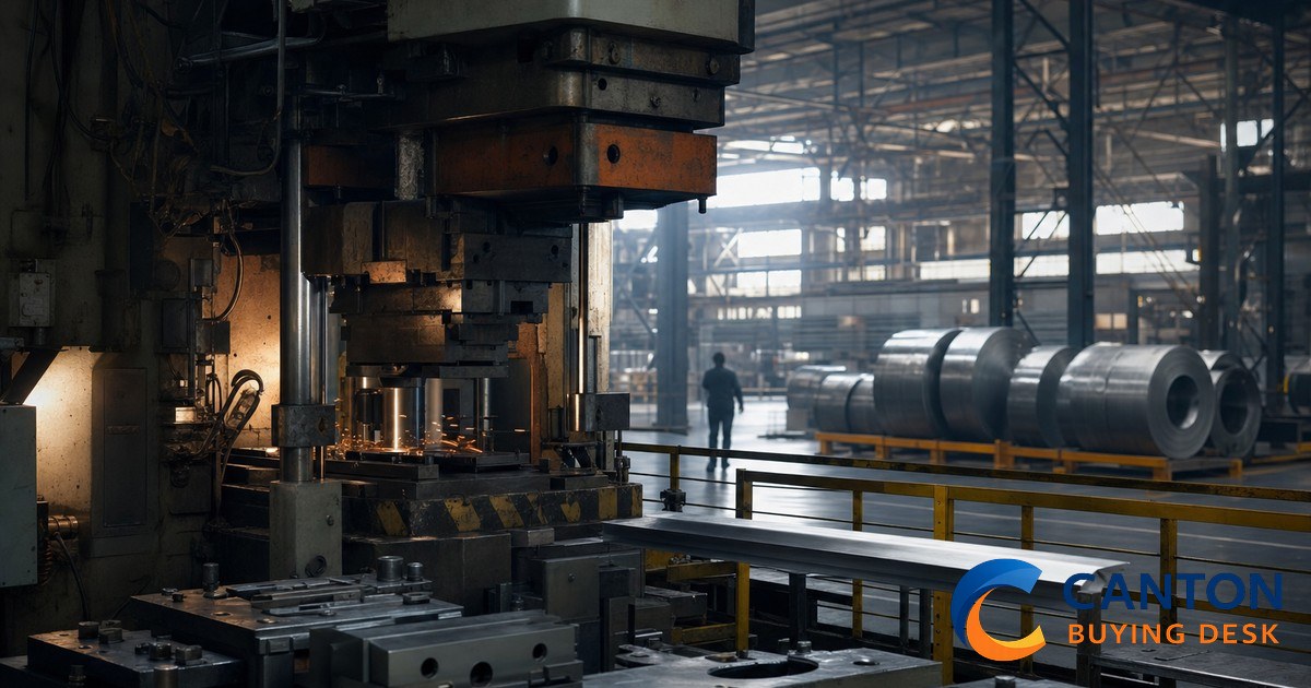 Kiểm toán nhà máy dập kim loại Trung Quốc: Độ mòn dụng cụ & An toàn máy ép — ảnh bìa bài viết